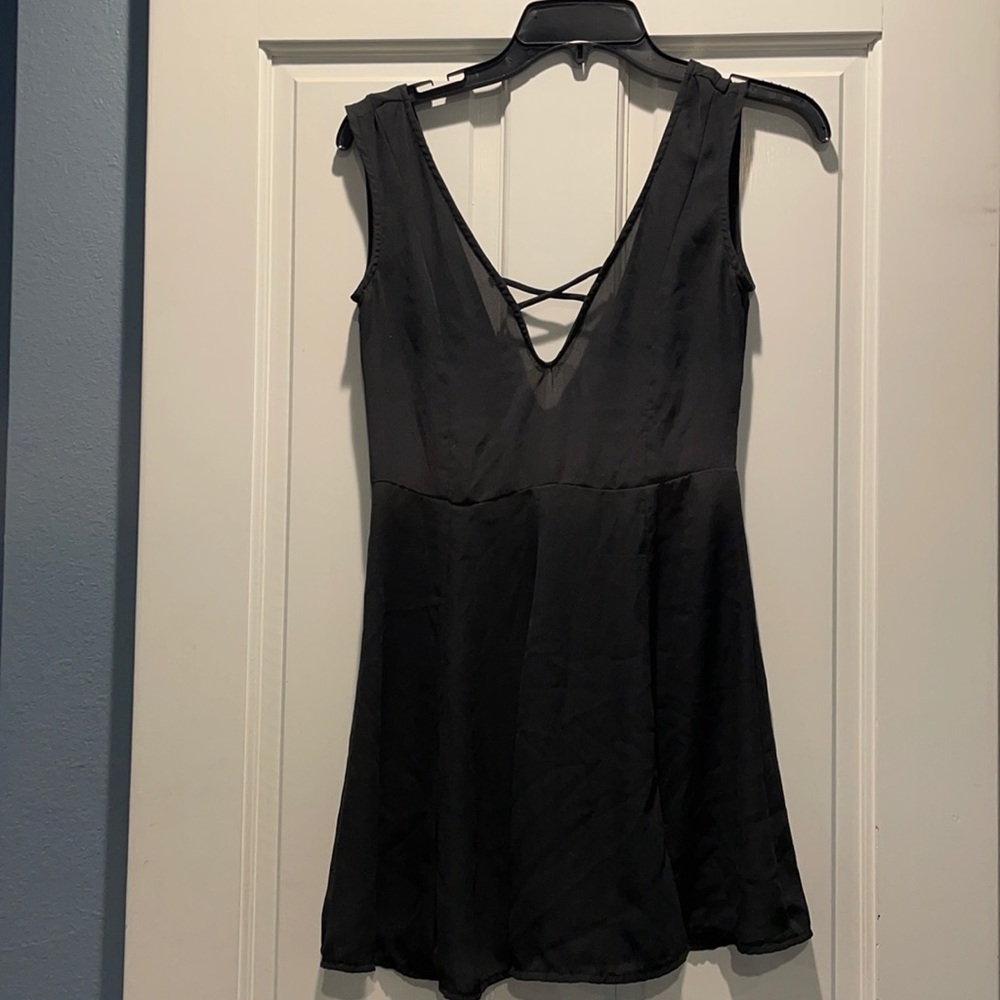 Women’s Black mini dress